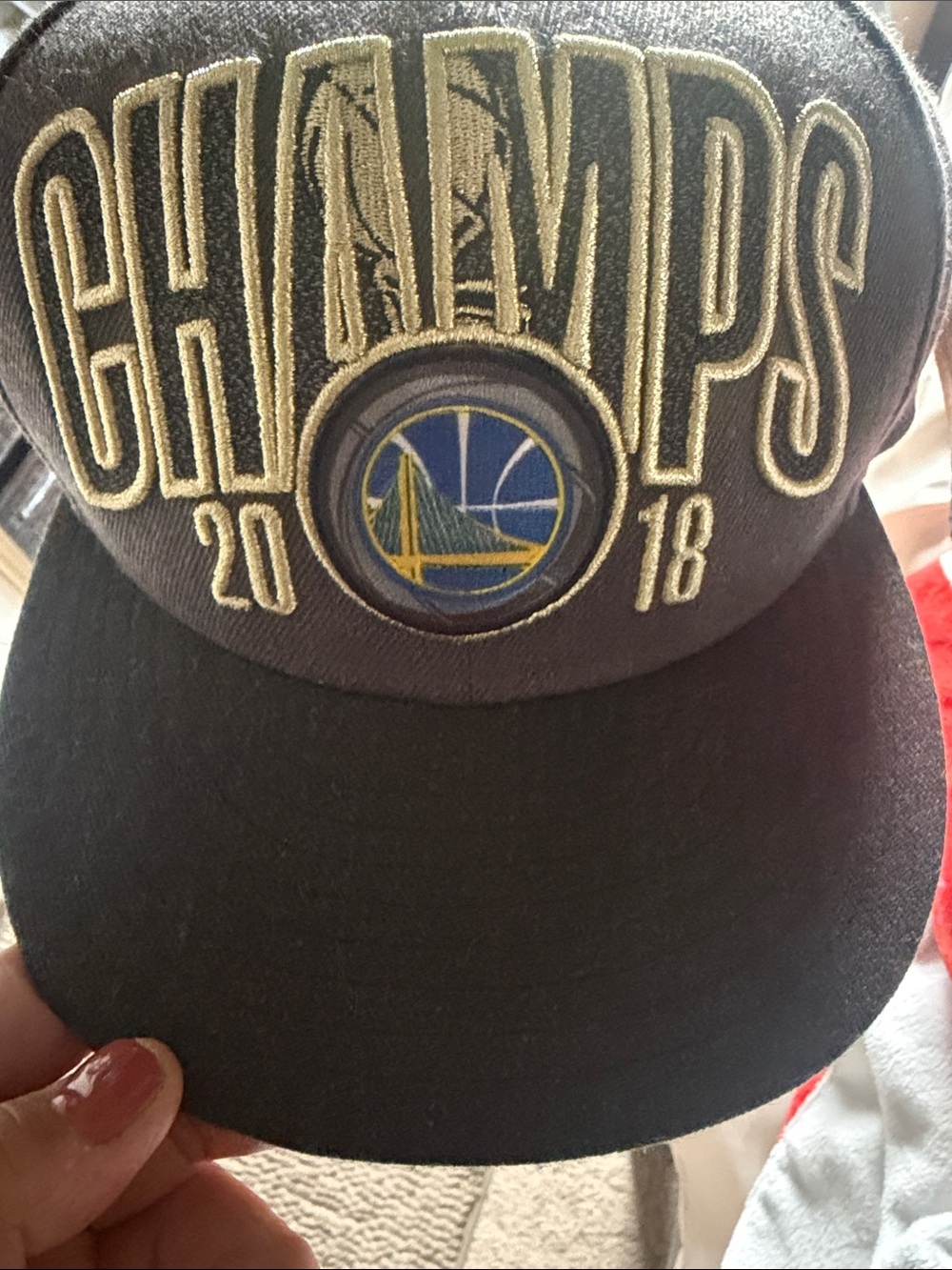 Golden state warriors champs. New Era 9Fifty snapback hat. One size fits most.
